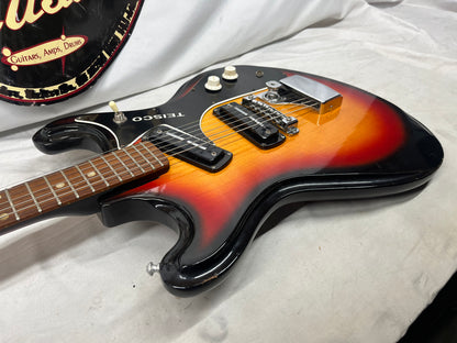 Teisco V-2 Doublecut Electric Guitar MIJ - Made in Japan - No Tremolo Arm