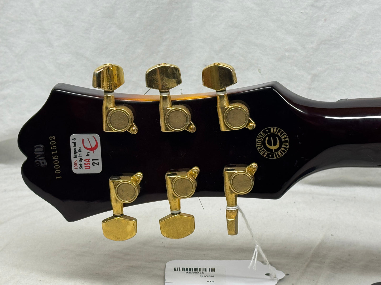 Epiphone Factory 2nd Limited Edition Dot Deluxe Semi-Hollowbody Guitar with Case