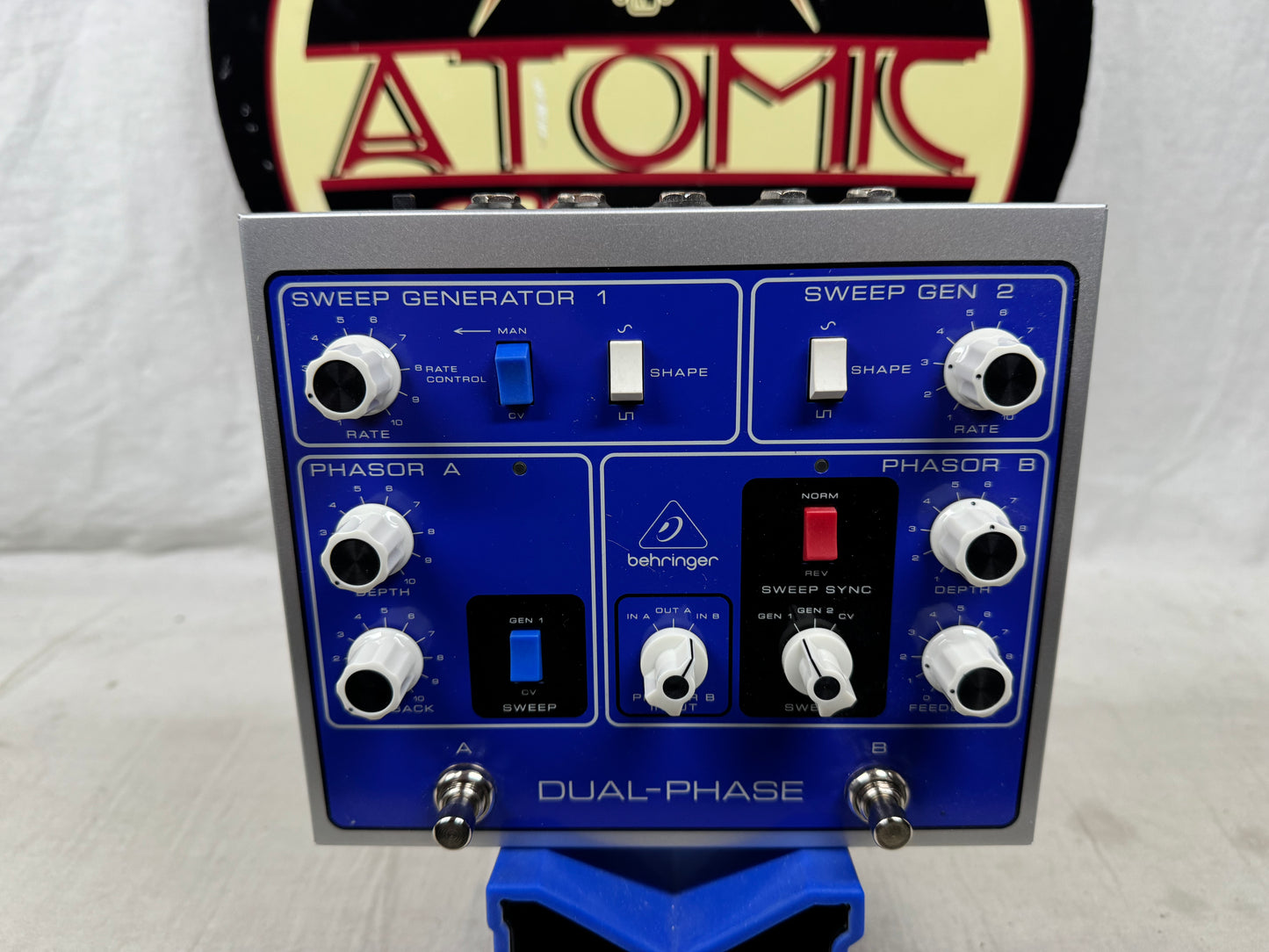 Behringer Dual-Phase Phaser Phase Shifter Pedal