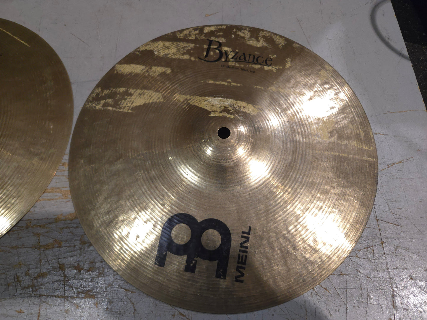 Meinl 13" Byzance Traditional Medium Hi-Hat (Pair) 2001 - Present - Traditional