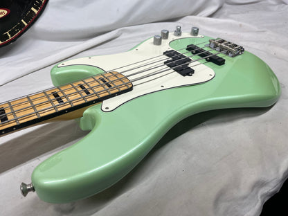Fender GC Factory Special Run Precision Bass P-Bass Active 4-String Electric Bass - Sea Foam Green