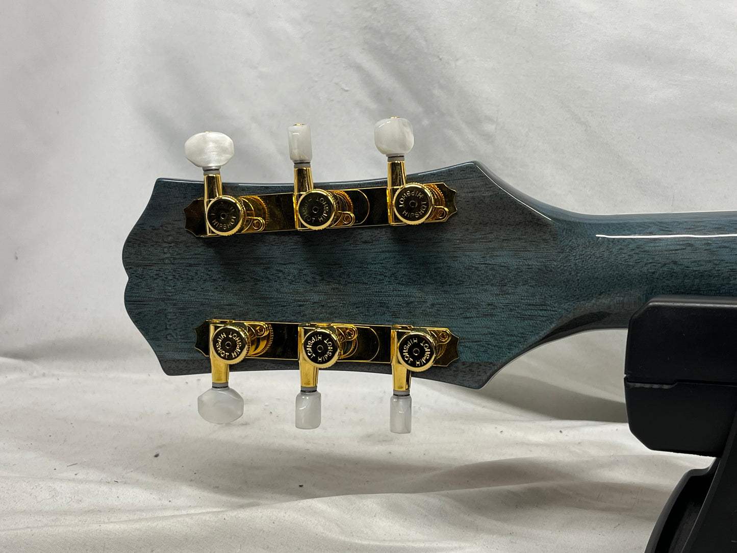 Epiphone Les Paul Custom Quilt Singlecut HH Electric Guitar - Ocean Blue