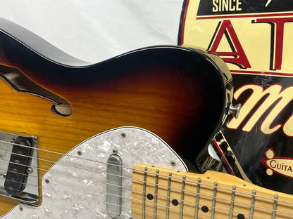 Fender '69 Telecaster Tele Thinline Semi-Hollow Body Electric Guitar - Image 3