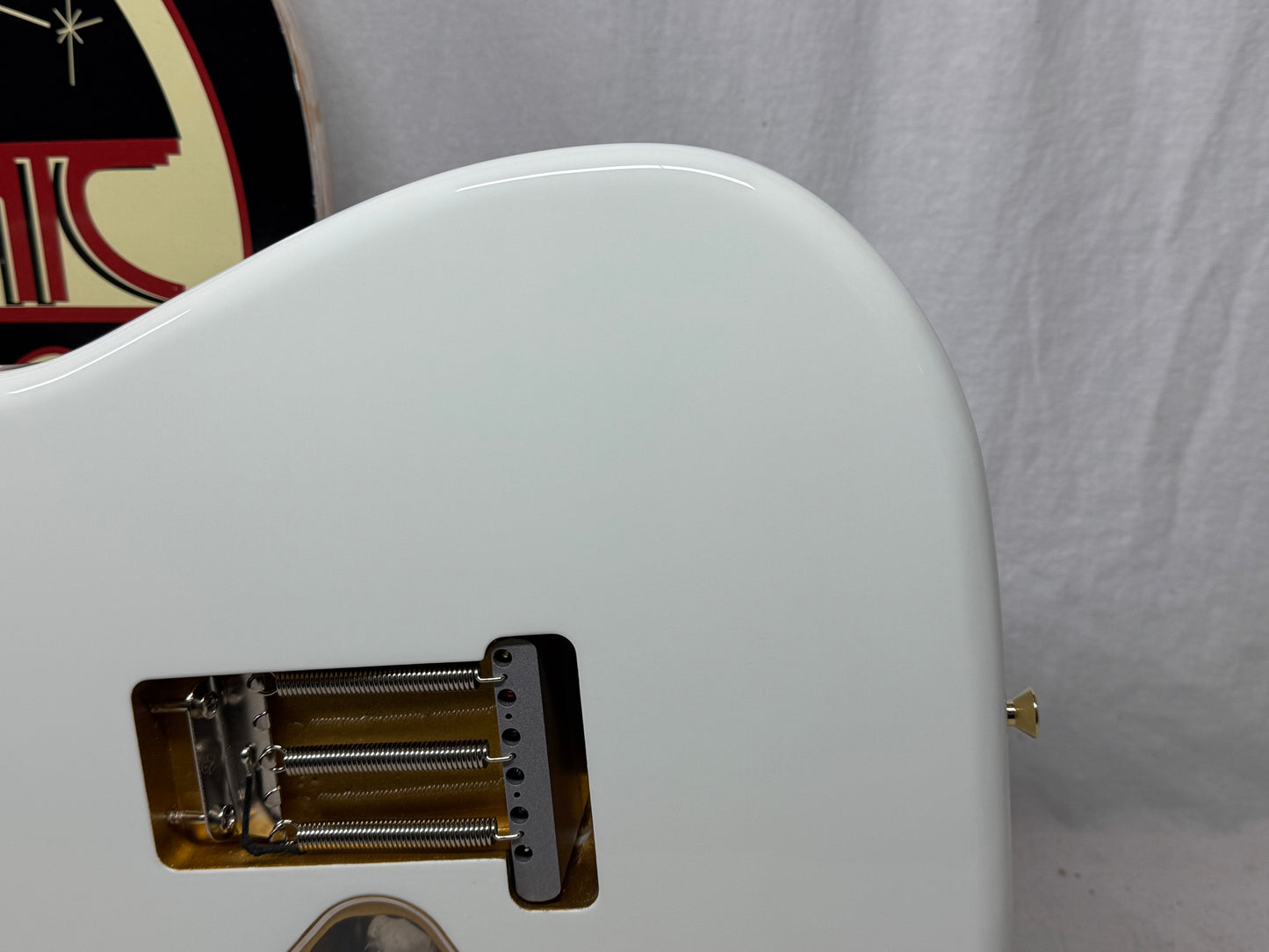 Fender MIJ Ken L’arc-en-Ci Signature Experiment #1 no. 1 Stratocaster Guitar with Case 2024 - Polar White / Maple neck