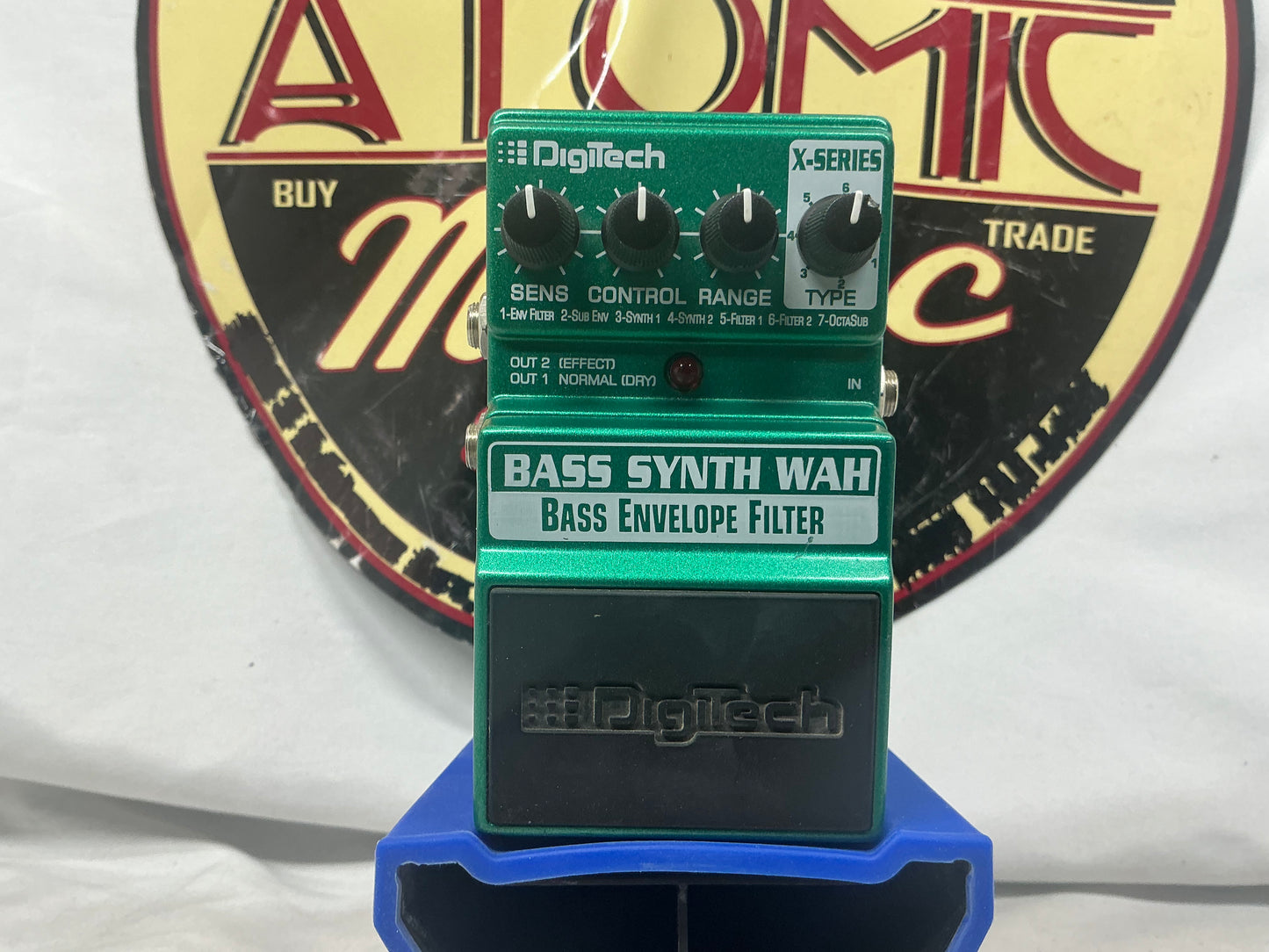 DigiTech X-Series Bass Synth Wah Bass Envelope Filter Pedal