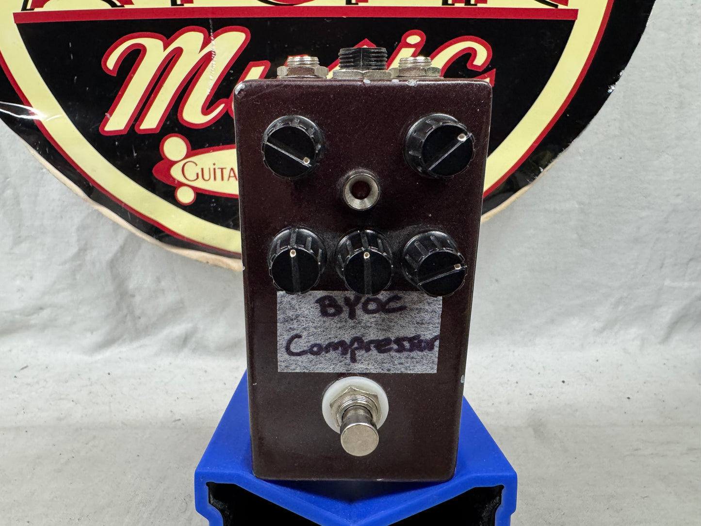 BYOC Build Your Own Clone 5-Knob Compressor Kit Build Pedal