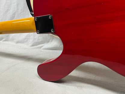 Musicvox Spaceranger Electric 4-String Bass - Sunburst