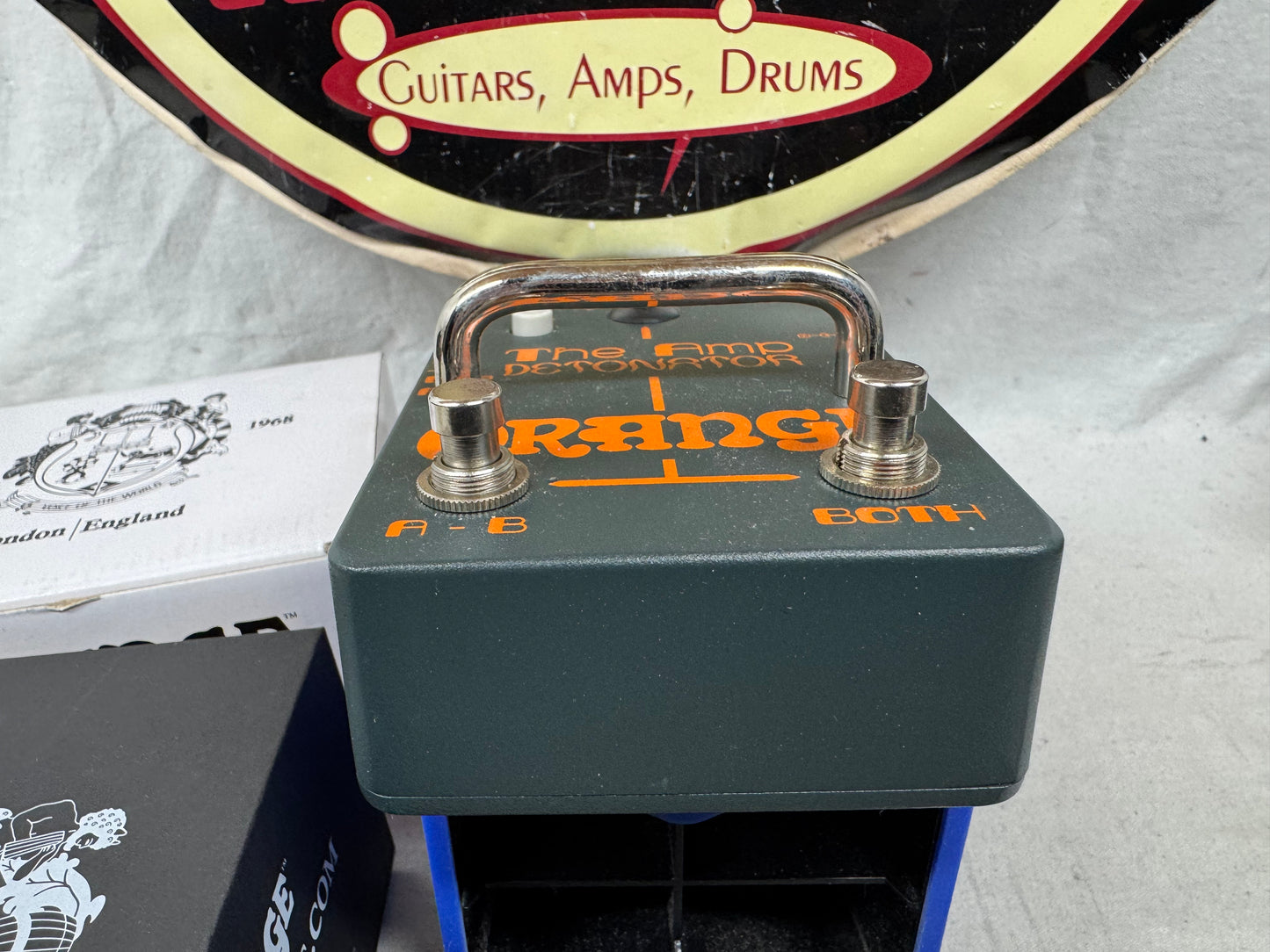 Orange The Amp Detonator Buffered AB-Y aby Pedal with Box