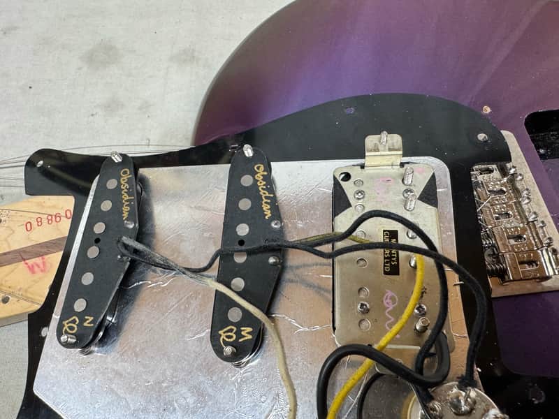 Partscaster 2017 Fender American Professional Stratocaster neck on unknown body - Image 25