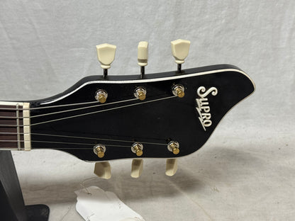 Supro Coronado II 2 Guitar - neck repaired / re-fretted by PRS