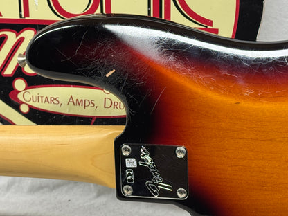 Fender American Performer Precision Bass 4-string P-Bass 2021 - 3-Color Sunburst / Rosewood fingerboard