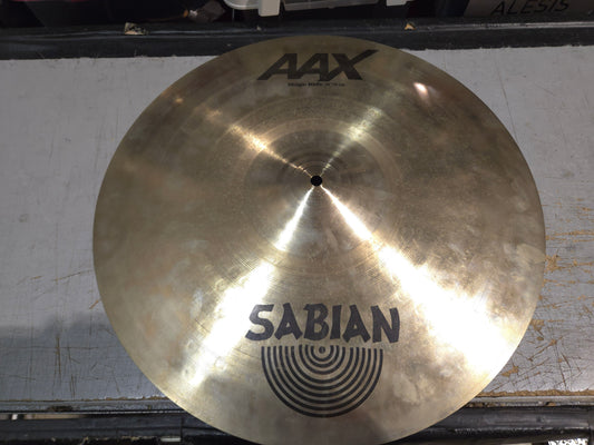Sabian 20" AAX Stage Ride Cymbal 2002 - 2018 - Natural