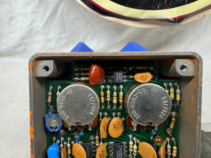 Ross Phaser Phase Shifter Pedal pot codes date to 1979