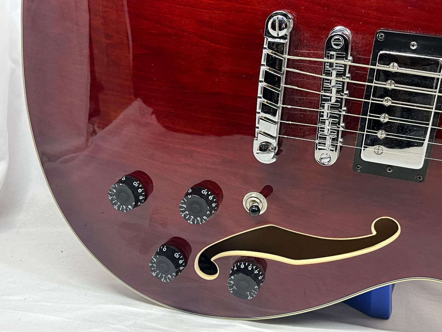 Ibanez Artcore Series AS73 Semi-Hollow Body Electric Guitar - Transparent Cherry Red