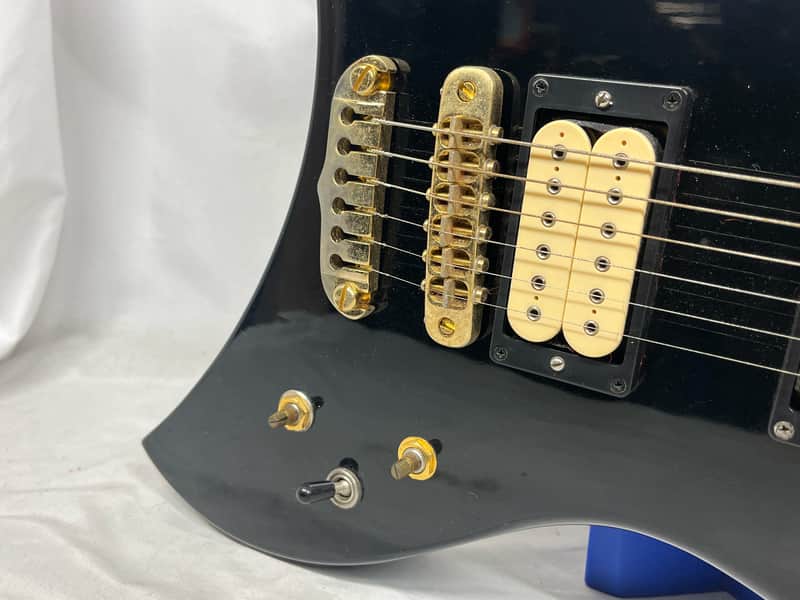 Aria Pro II Urchin Mini HH Short Scale Electric Guitar - Image 5