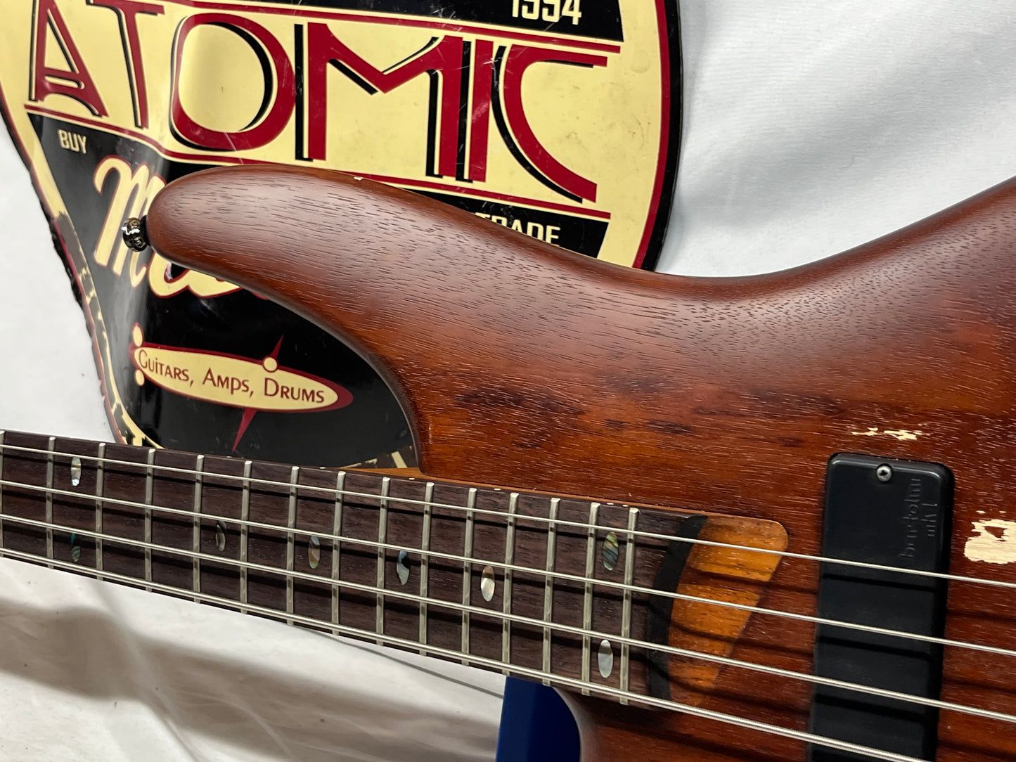 Ibanez Soundgear SR500L Left-Handed Lefty *Strung for Right-Handed Playing* Doublecut 4-String Electric Bass