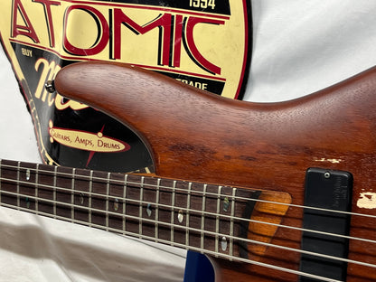 Ibanez Soundgear SR500L Left-Handed Lefty *Strung for Right-Handed Playing* Doublecut 4-String Electric Bass