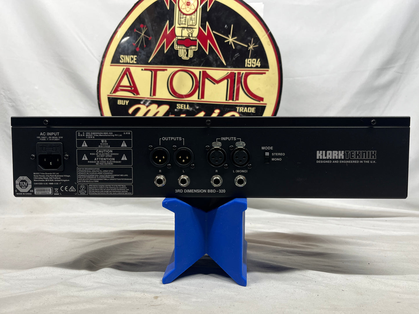 Klark Teknik 3rd Dimension BBD-320 Stereo Analog Chorus with Box