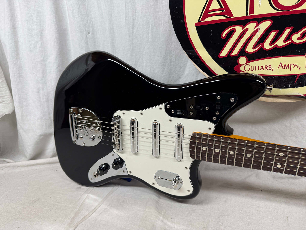 Fender Limited Edition Johnny Marr Signature Special Jaguar Guitar with COA + Case 2025 - Black / Rosewood fingerboard