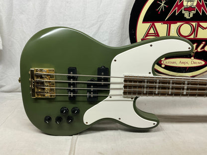 Jackson X Series CBXNT IV Concert Bass with Laurel Fretboard 2018 - 2020 - Army Matte Drab