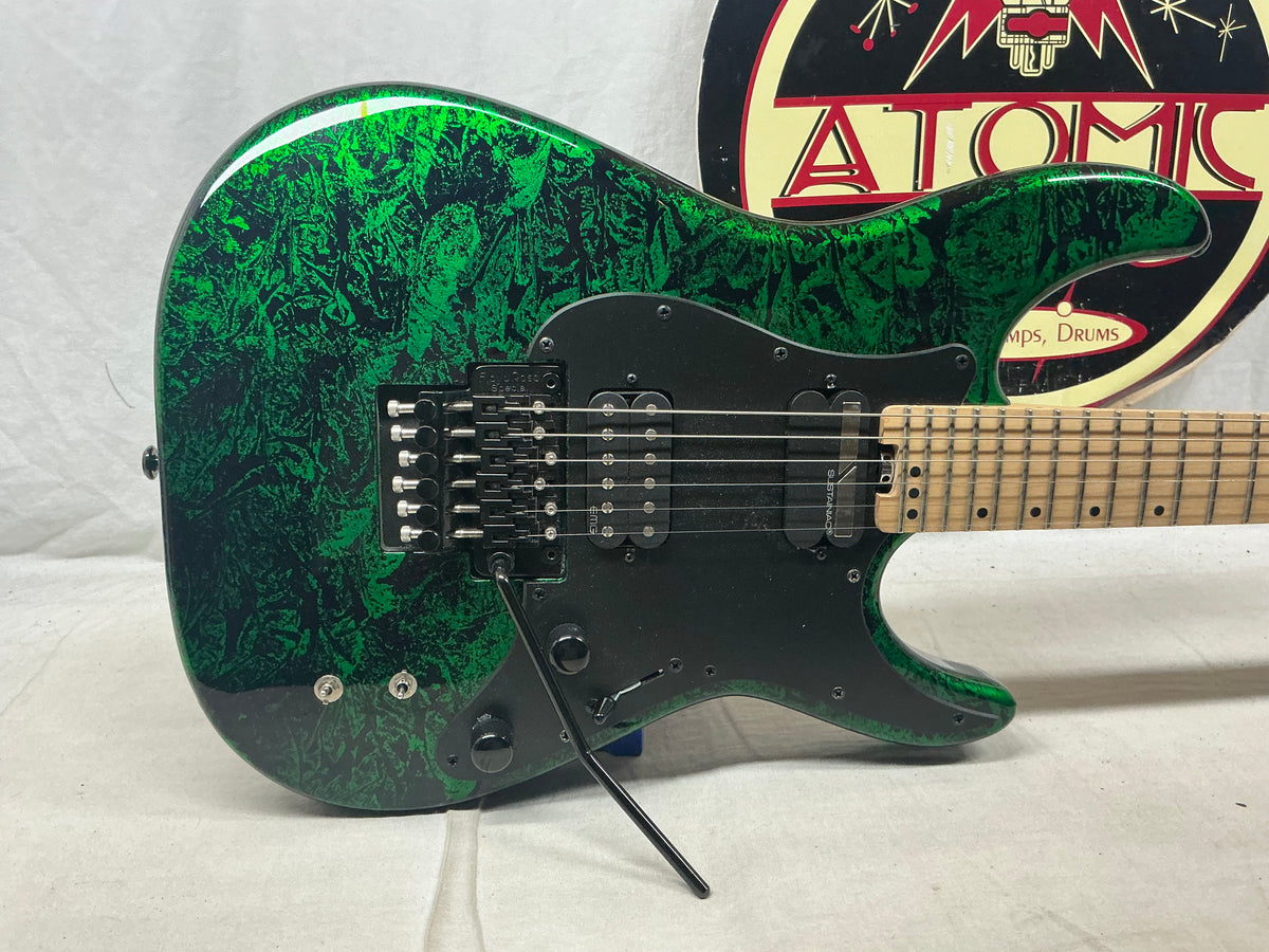 Schecter Sun Valley Super Shredder FR S Sustainiac Guitar 2021 - Green Reign