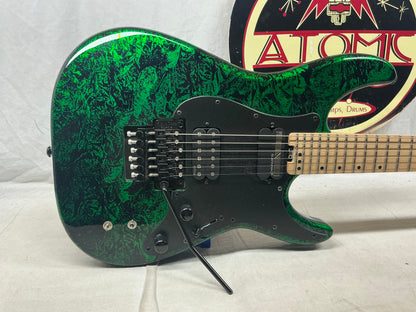 Schecter Sun Valley Super Shredder FR S Sustainiac Guitar 2021 - Green Reign