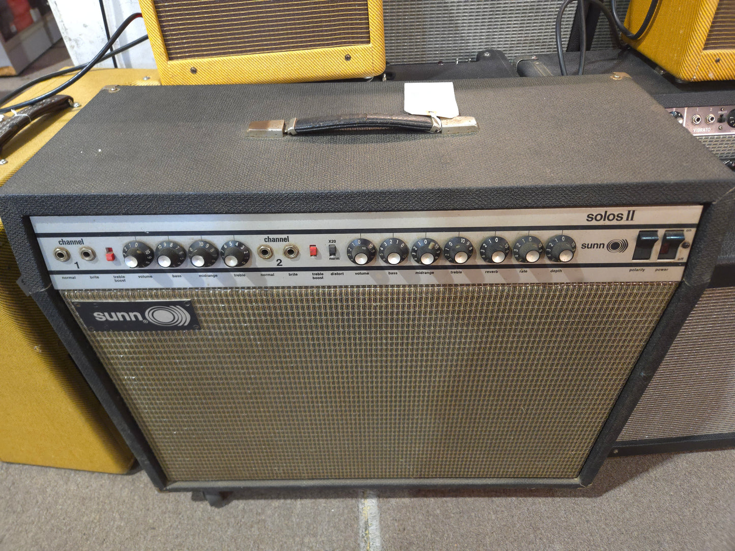 Sunn Solos II 1970’s 2x12" Combo Amplifier - Local Pickup Only