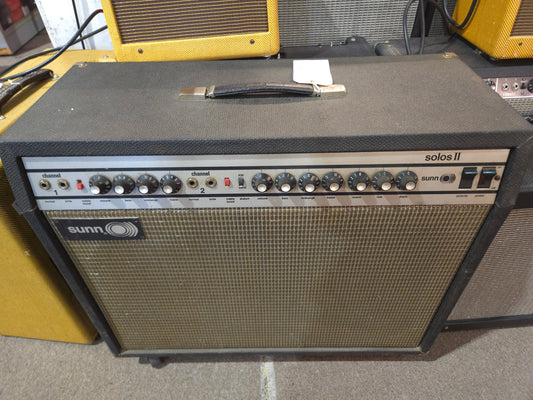 Sunn Solos II 1970’s 2x12" Combo Amplifier - Local Pickup Only