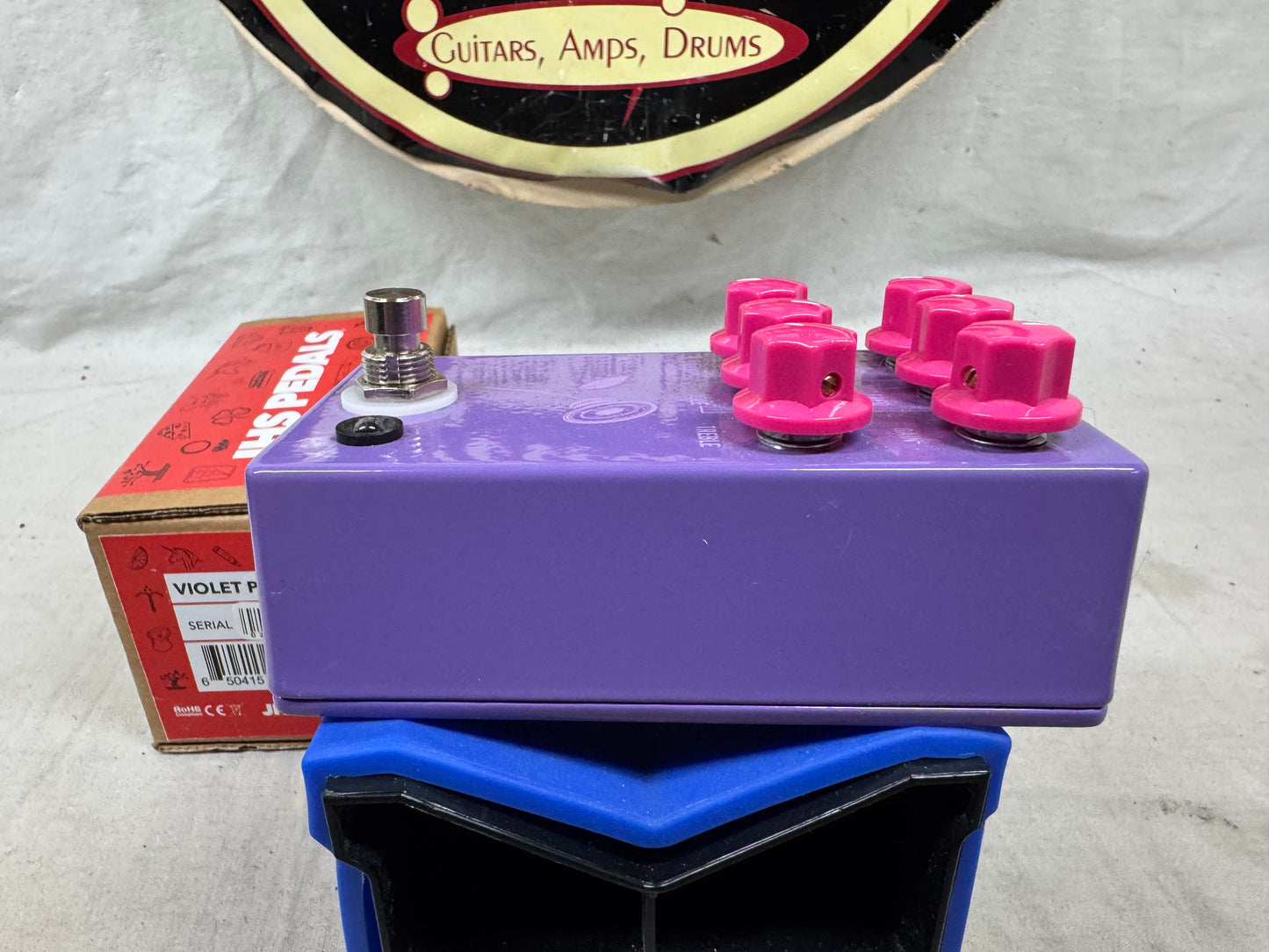 JHS Pedals The Violet Lari Basilio Signature Distortion Overdrive Pedal with Box - Purple