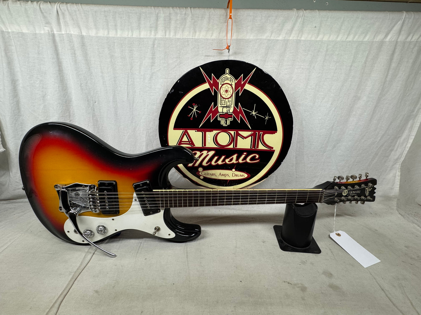 Mosrite The Ventures 12-string Guitar with Case 1966 - Sunburst