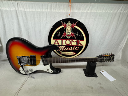 Mosrite The Ventures 12-string Guitar with Case 1966 - Sunburst