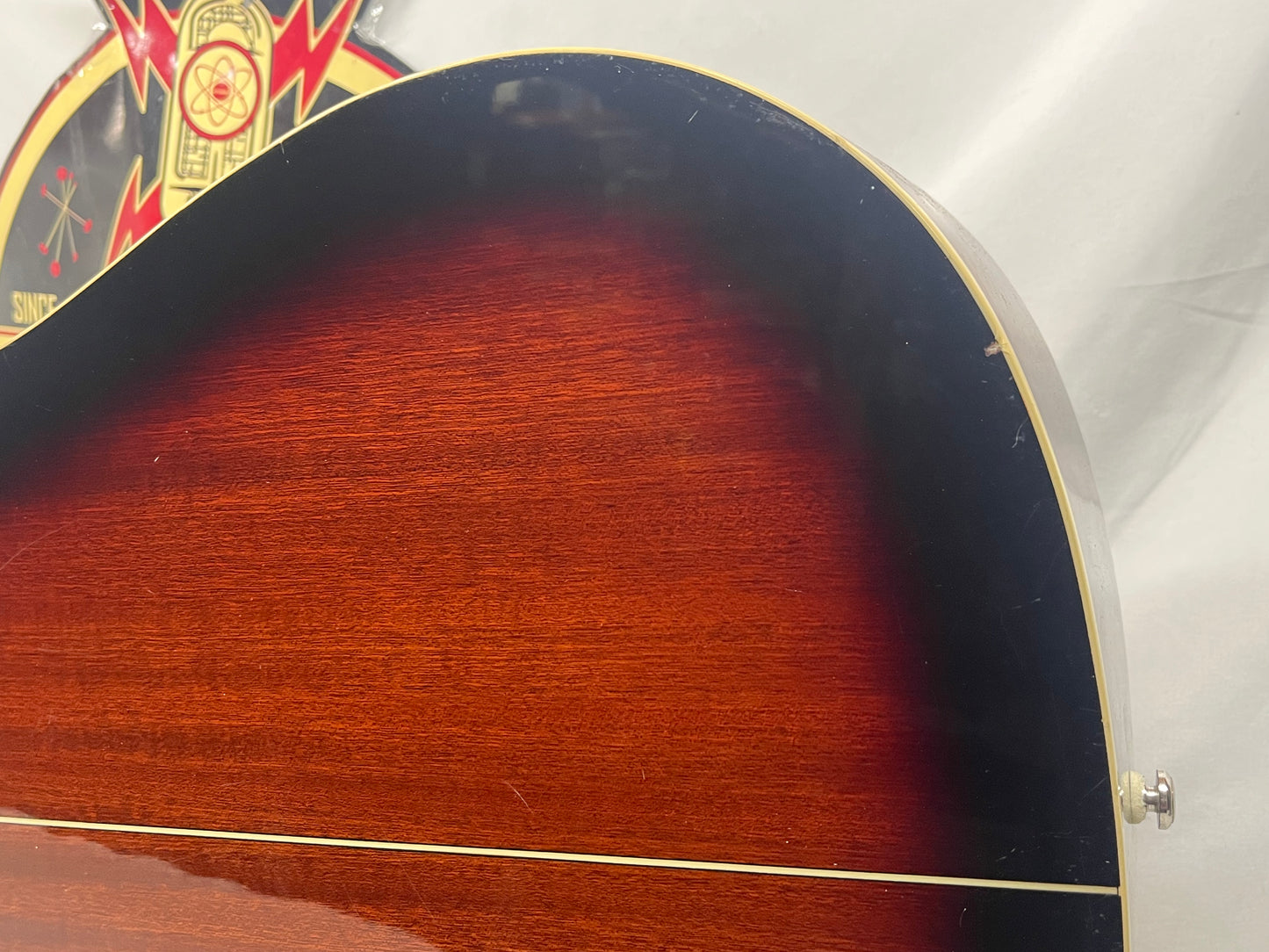 Washburn WD7SCEATB Harvest Series Dreadnought Acoustic Electric Guitar - Tobacco Burst