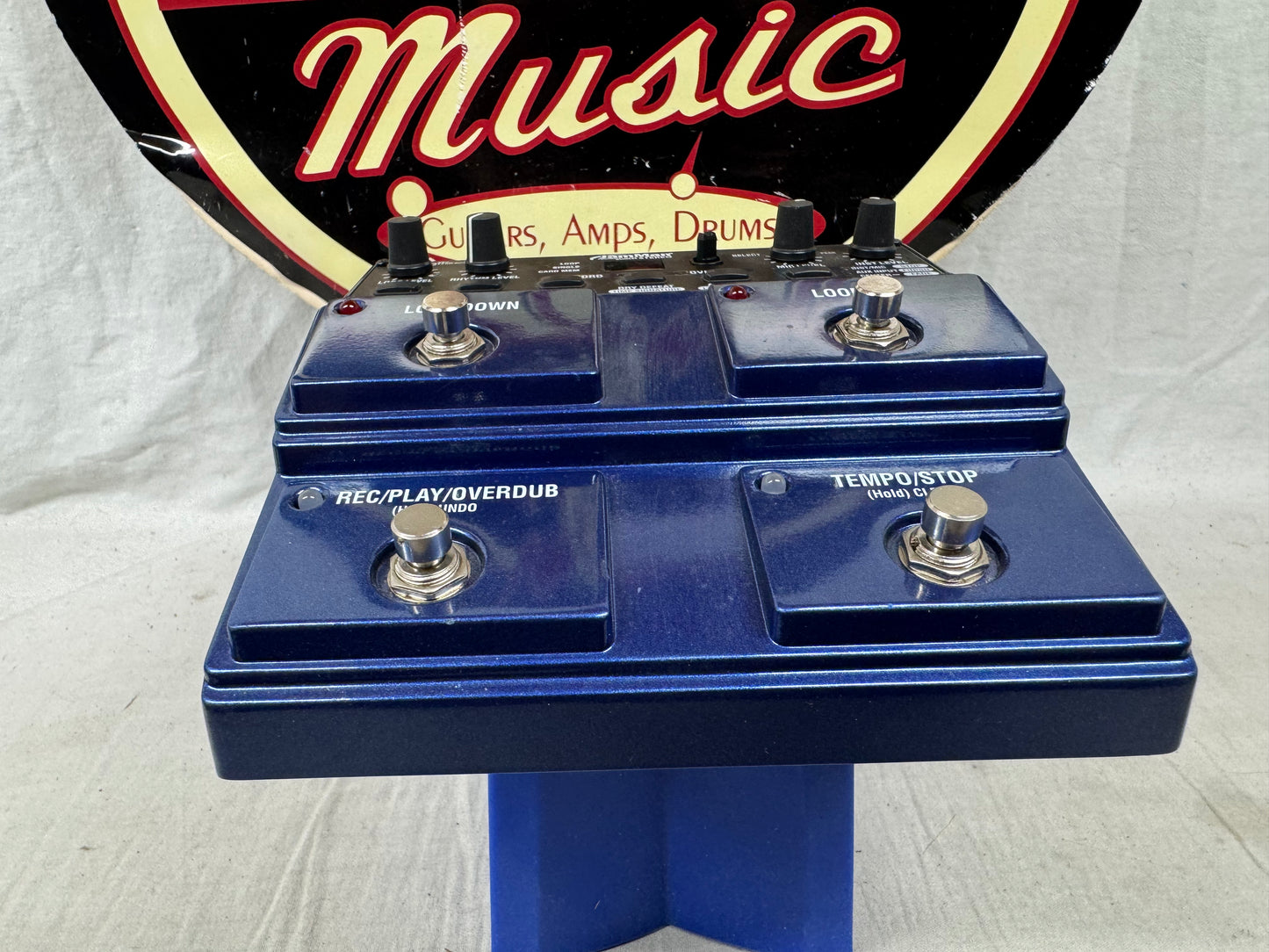 DigiTech JML2 JamMan jam man Stereo Phrase Looper Looping Pedal with Power Supply