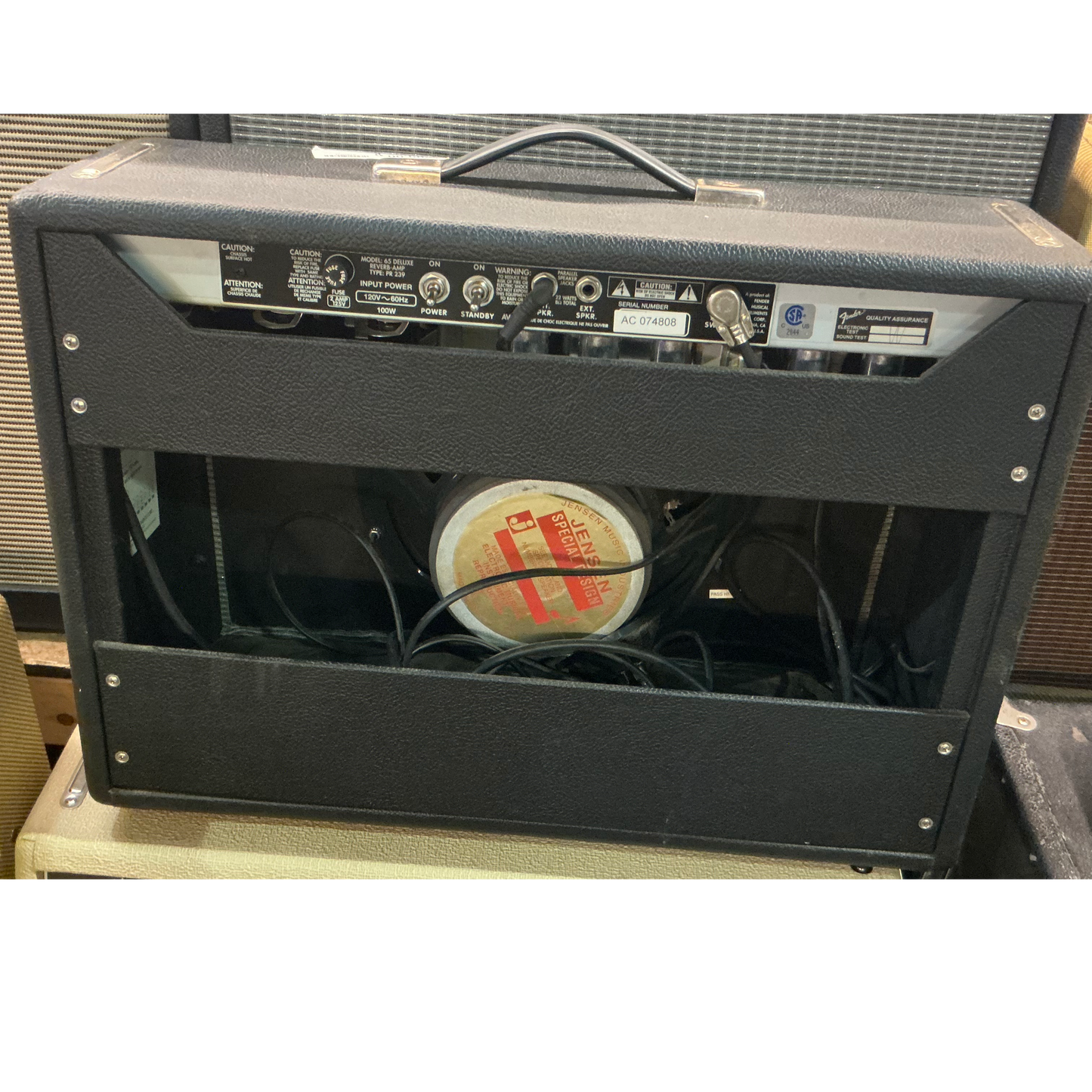 Fender '65 1965 Reissue Deluxe Reverb Amp Tube Guitar Combo Amplifier - Local Pickup Only