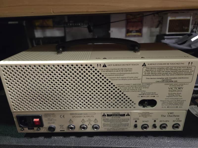 Victory Amps V40 The Duchess Compact Series 42-Watt Guitar Head - Image 2