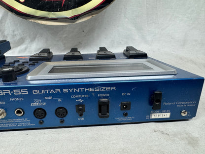 Roland GR-55 gr55 Guitar Synthesizer Pedal with Power Supply 2011
