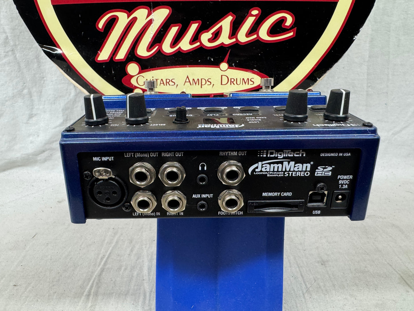 DigiTech JML2 JamMan jam man Stereo Phrase Looper Looping Pedal with Power Supply