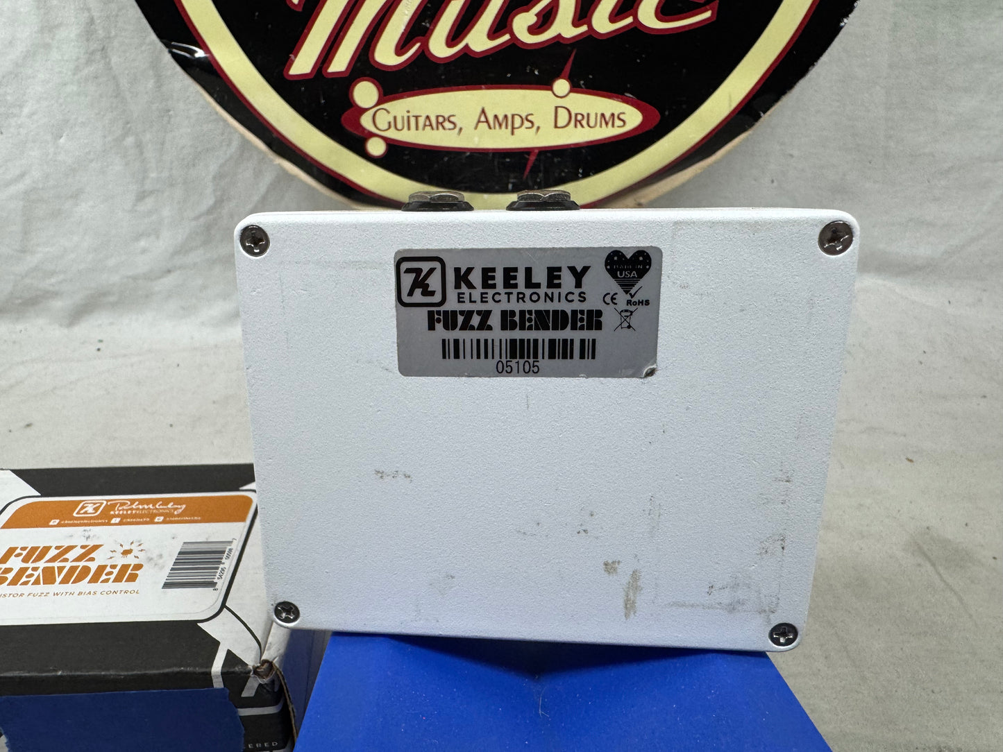 Keeley Electronics Fuzz Bender Fuzz Pedal with Box