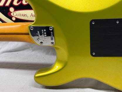 Fender American Ultra II 2 Stratocaster Guitar with COA + Case 2024 - Solar Flare / Maple neck