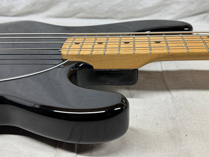 Ernie Ball Music Man Stingray sting ray 3 EQ H 3eq 4-string Bass with Case 2003 - Black / Maple neck