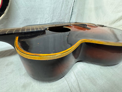 Gretsch Acoustic Guitar with Chipboard Case 1953