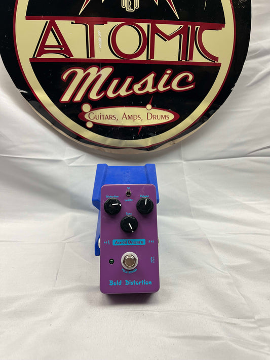 Aural Dream Bold Distortion Pedal - Purple