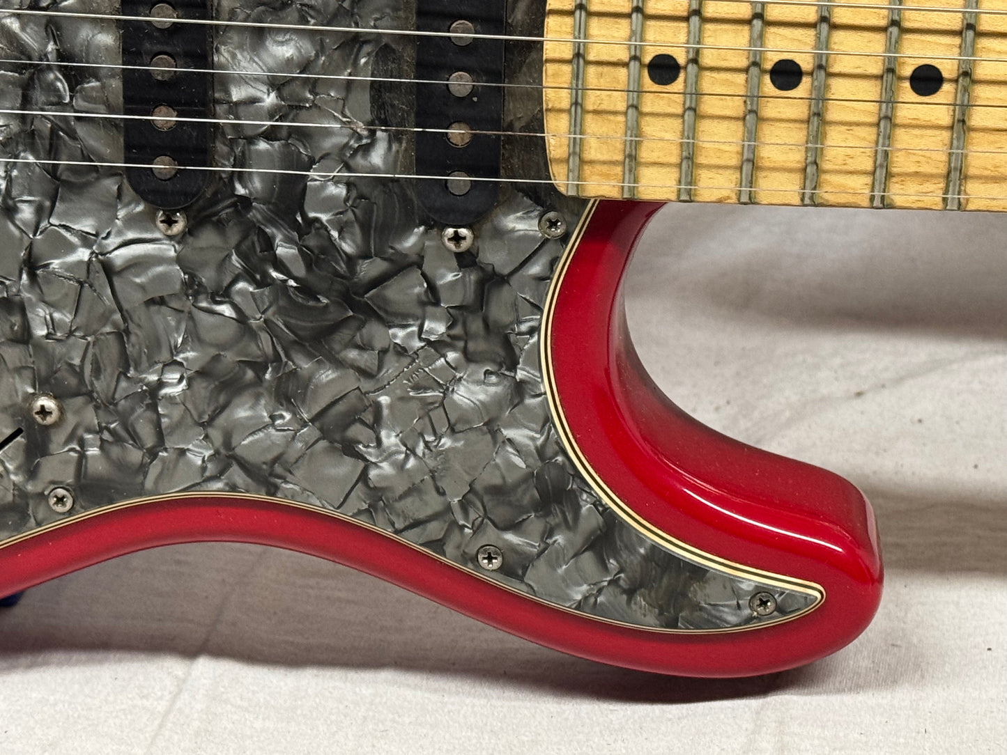Fender Limited Edition '94 American Special Stratocaster Guitar with Case 1994 - Lipstick Red / Maple neck