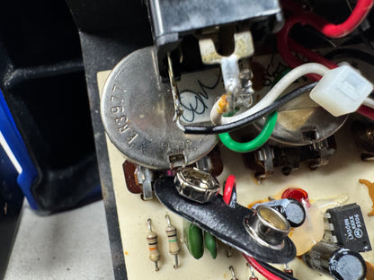 ProCo The Rat 2 RAT2 v4-A version 4-A Distortion Pedal - Flat Top / LED / LM308 OpAmp Chip / Beige PCB pot codes date to 1993