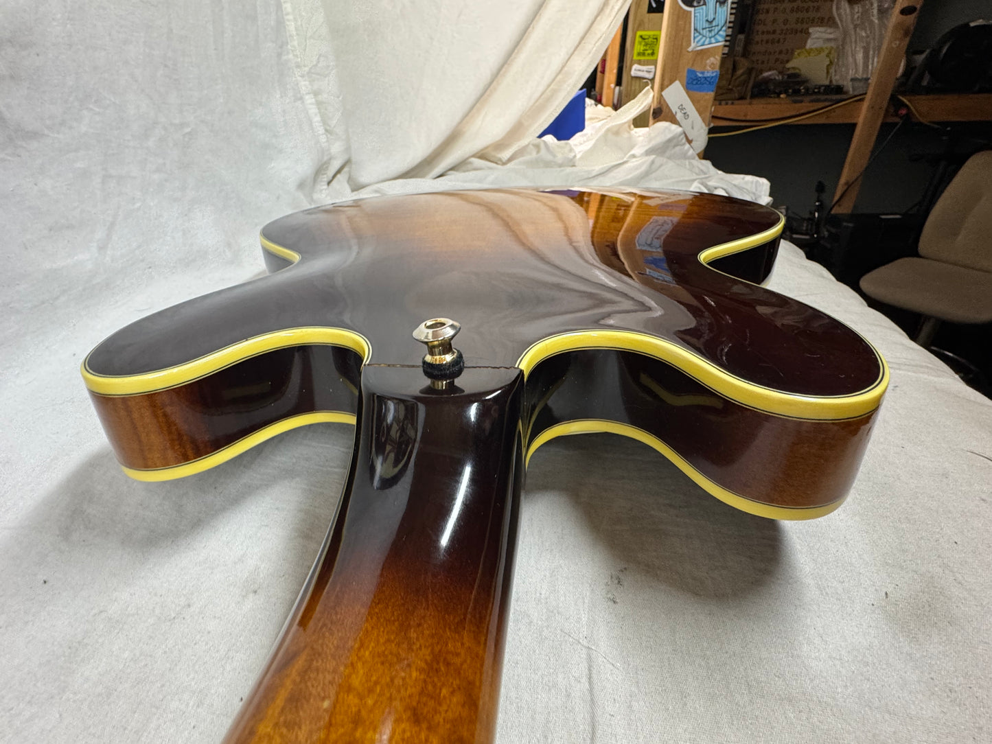 Ibanez Artist 2630-AV Semi-Hollowbody Guitar with Case - MIJ Made In Japan 1979 - Antique Violin
