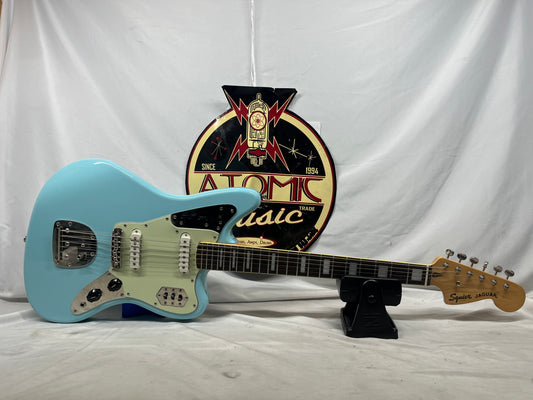 Squier Factory Special Run Classic Vibes '70s Jaguar Electric Guitar - Daphne Blue