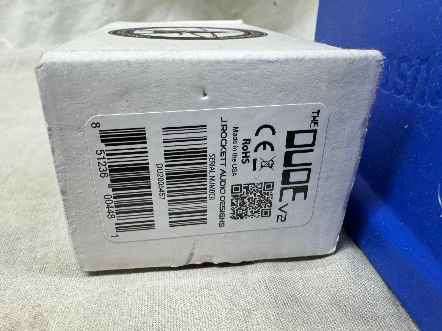 J. Rockett Audio Designs The Dude v2 Overdrive Pedal with Box