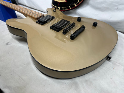 Squier Contemporary Active Starcaster HH Electric Guitar - Shoreline Gold