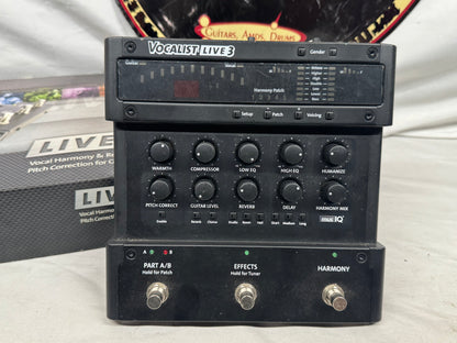 DigiTech VL3 Vocalist Live 3 Multi-Effects Pedal with Box