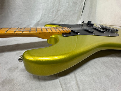 Fender American Ultra II 2 Stratocaster Guitar with COA + Case 2024 - Solar Flare / Maple neck